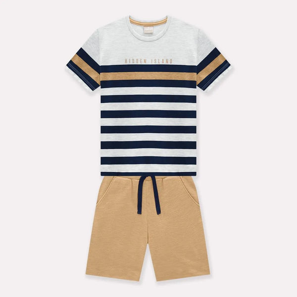 Milon Boy's Set T-shirt + Bermuda 15080