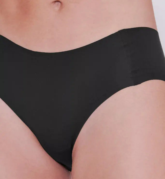 sloggi black no vpl briefs