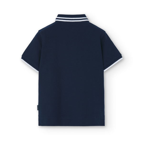 Boboli Boy's Polo shirt in Navy 738064