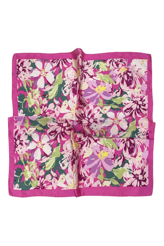 Square Scarf Sweet Bold Floral Print SC-7553