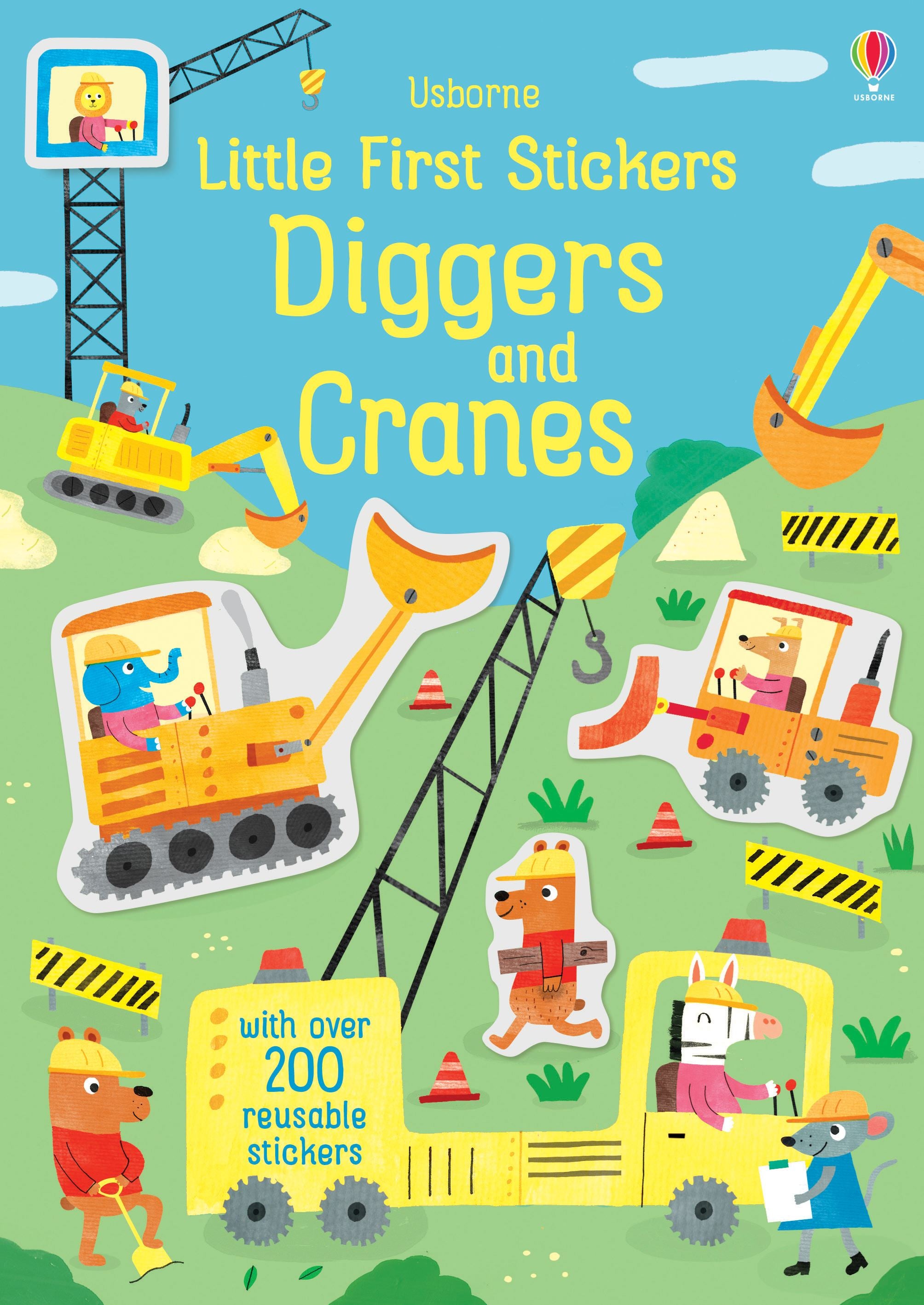digger sticker book ireland