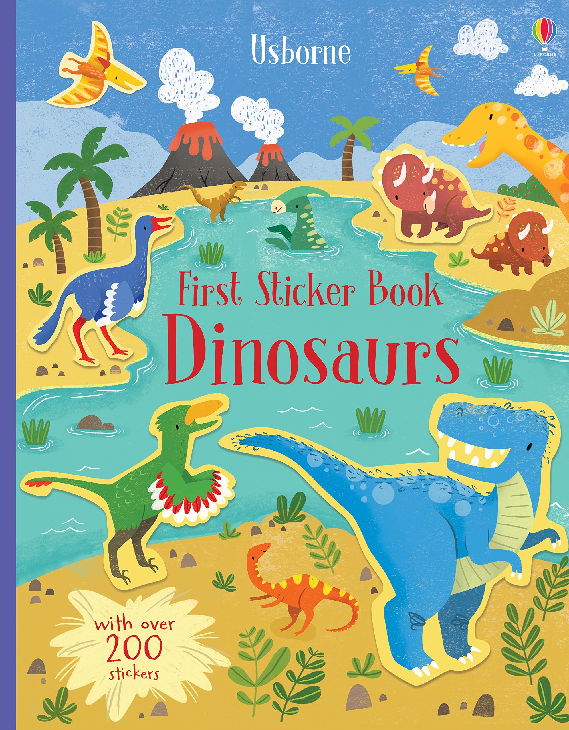 dinosaur sticker book