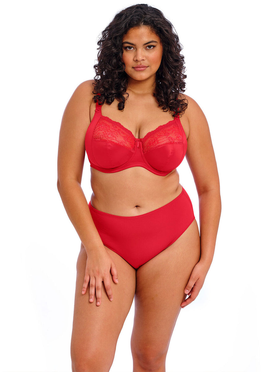 Elomi Morgan Stretch Banded Bra Haute Red – Charles Fay
