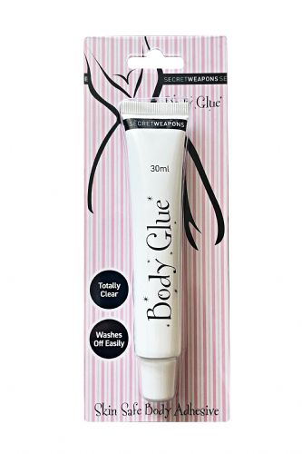 liquid fashion tape or body glue