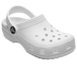 Crocs Toddler Classic Clog White.