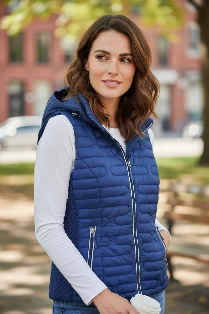 ladies spring gilets