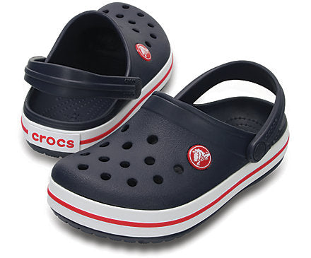 Kids Crocs Crocband Clog  Navy/Red