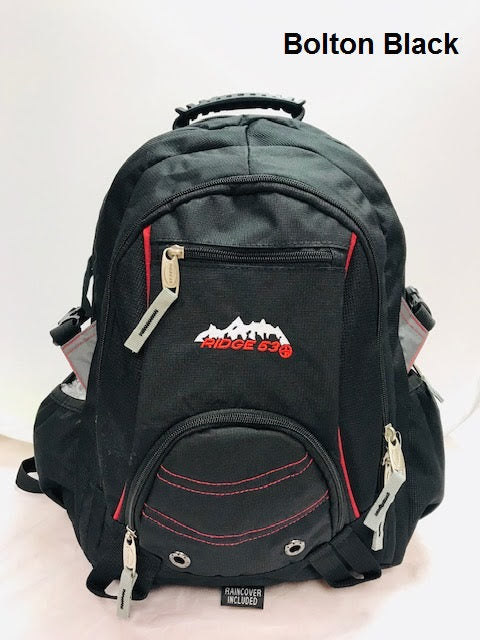 Ridge 53 Backpack style Bolton black red