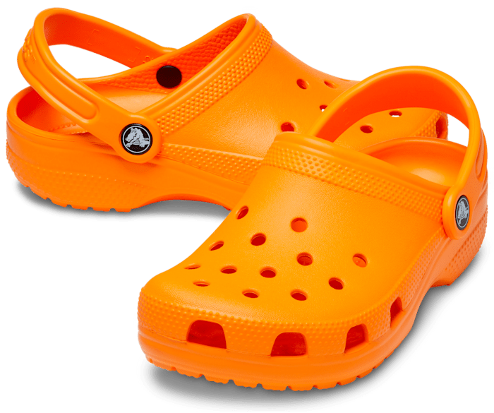 Crocs Classic Kids Clog Orange Zing Charles Fay