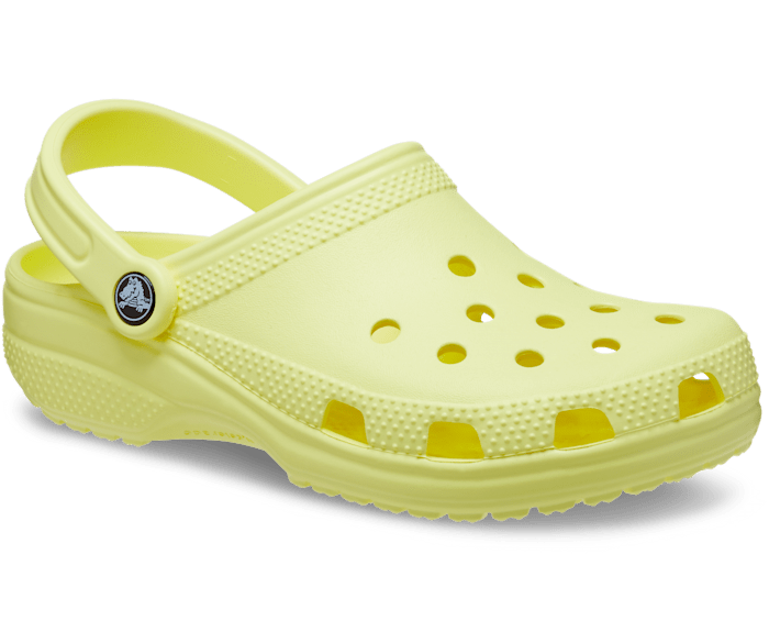 Neon shop yellow crocs