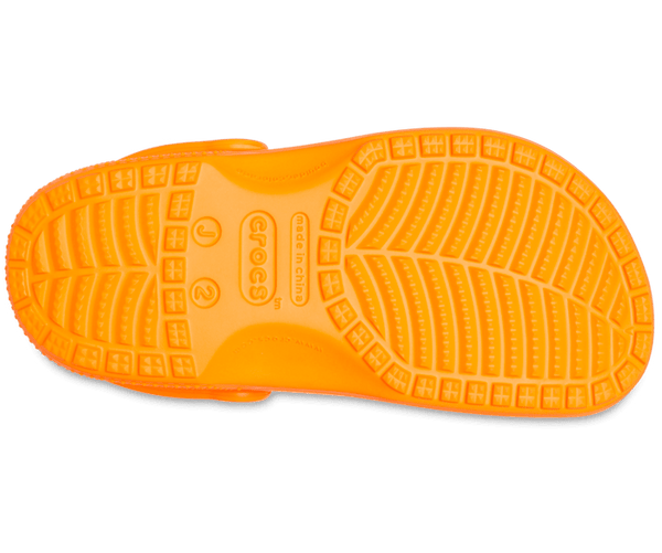 Crocs  Classic  Kids Clog Orange Zing