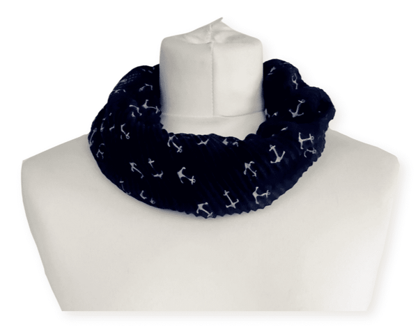 Anchor Magnetic Crinkle Scarf  2 ASST  RC22123