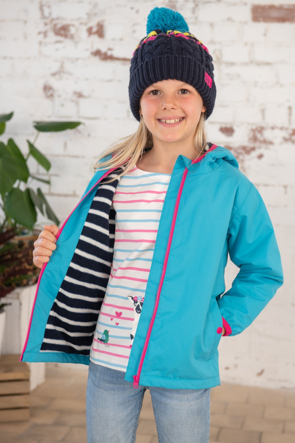 girls  lighthouse jacket