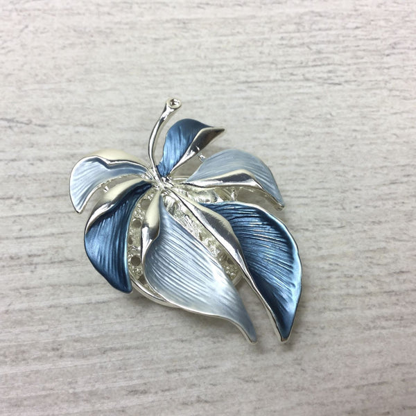 Ladies Magnetic 2 Tone Leaf