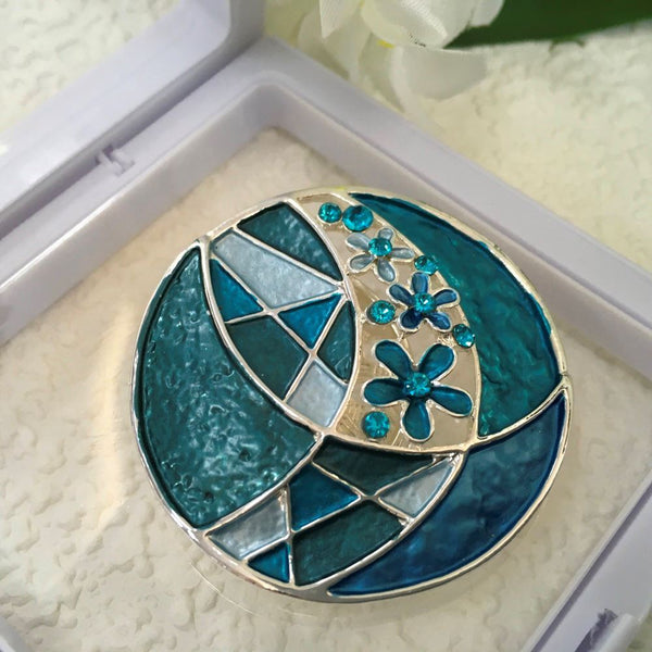 Ladies Magnetic Brooch-Flower Moon