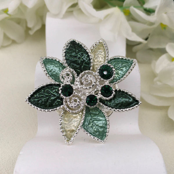 Ladies Magnetic Brooch  Floral Bouquet XZ-1430