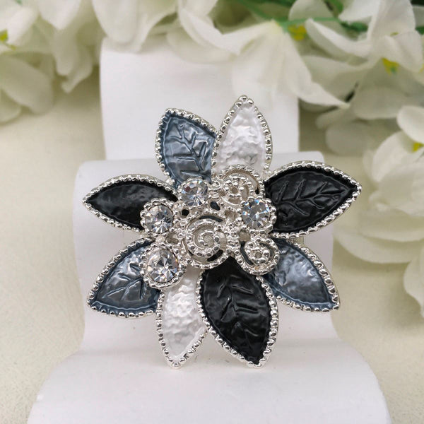 Ladies Magnetic Brooch  Floral Bouquet XZ-1430