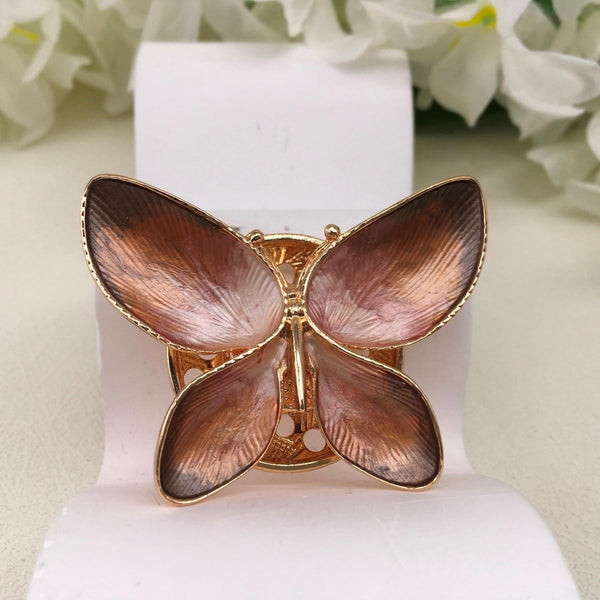Ladies Magnetic Brooch Large Butterfly XZ-2151