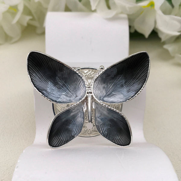 Ladies Magnetic Brooch Large Butterfly XZ-2151