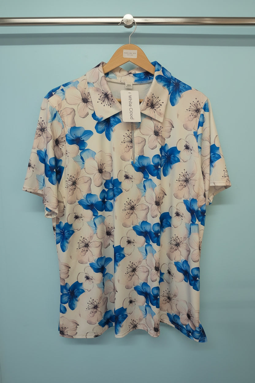 ladies  zip  top