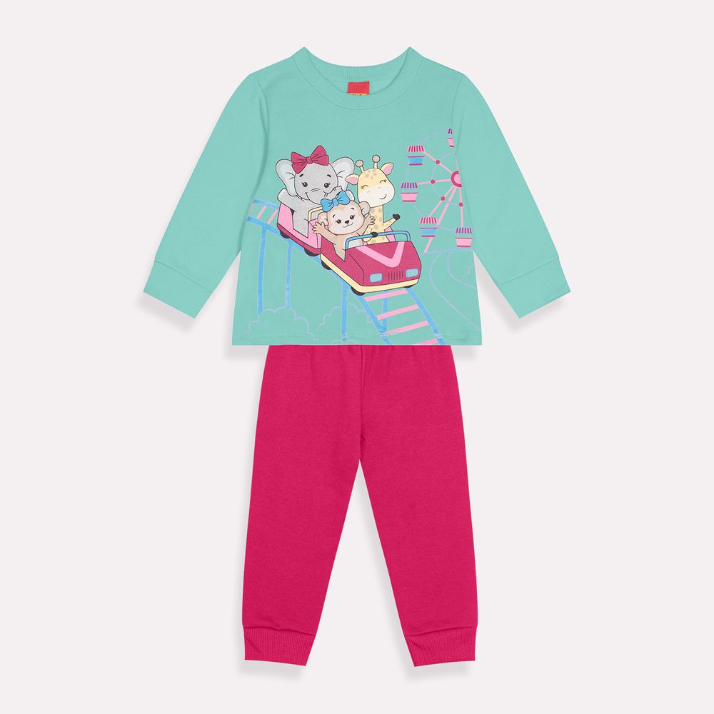 Kyly Baby Girls' Tracksuit Set 1000039 Mint