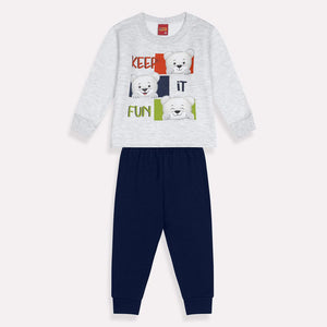 Kyly Boys' Sweatshirt Set  1000107 Grey