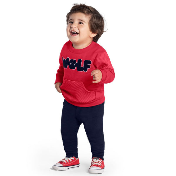 Kyly Boys' Sweatshirt Set  1000115 Red