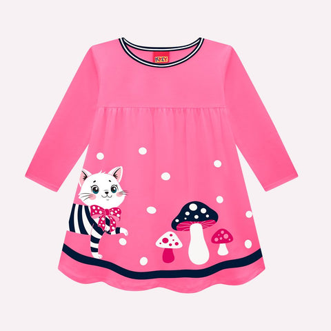 Kyly  Girls' Dress 1000753 Kitty Pink