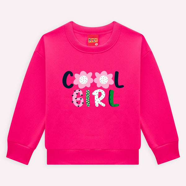 Kyly  Girls' Top+Leggings Set 1000758 Hot Pink Cool Girl