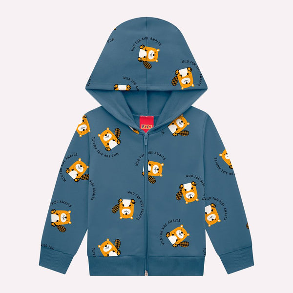 Kyly Boys' Top & Jog Pants Set Beavers 1000815 Blue-Black