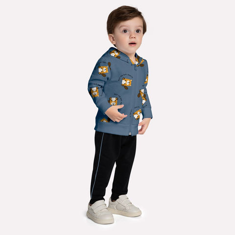 Kyly Boys' Top & Jog Pants Set Beavers 1000815 Blue-Black