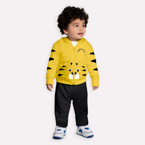 Kyly Boys' Top & Jog Pants Set Tiger 1000817 Yellow-Black