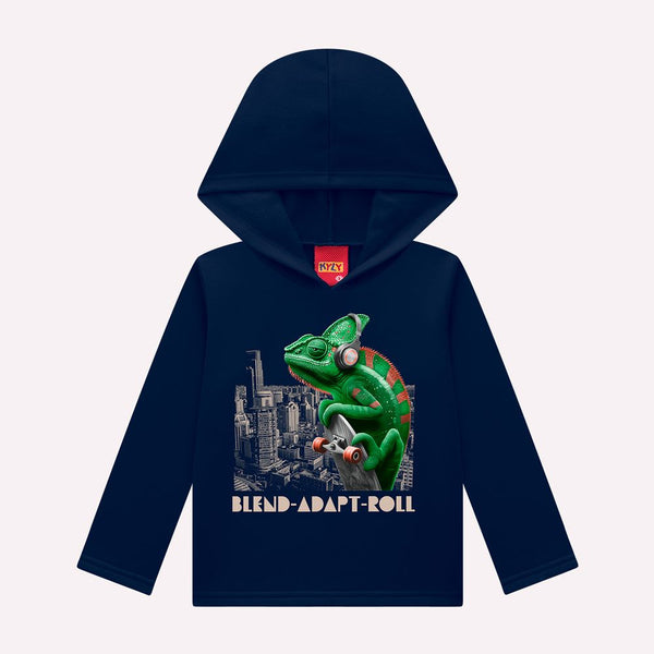 Kyly Boys' Top & Jog Pants Set Chameleon 1000824 Navy-Green