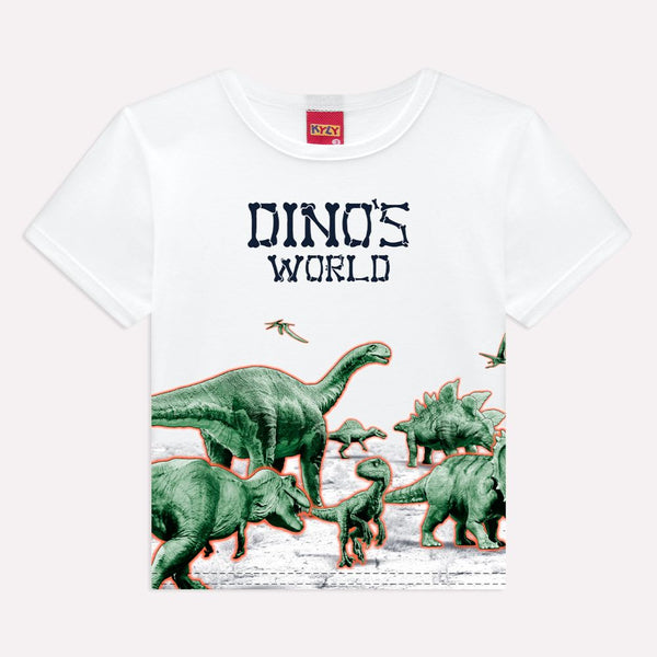Kyly Cotton Boys' Outfit TShirt & Shorts Set 1001339  Dino World