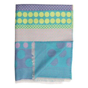 Zelly Ladies Reversible Scarf 10505 Multi Spots