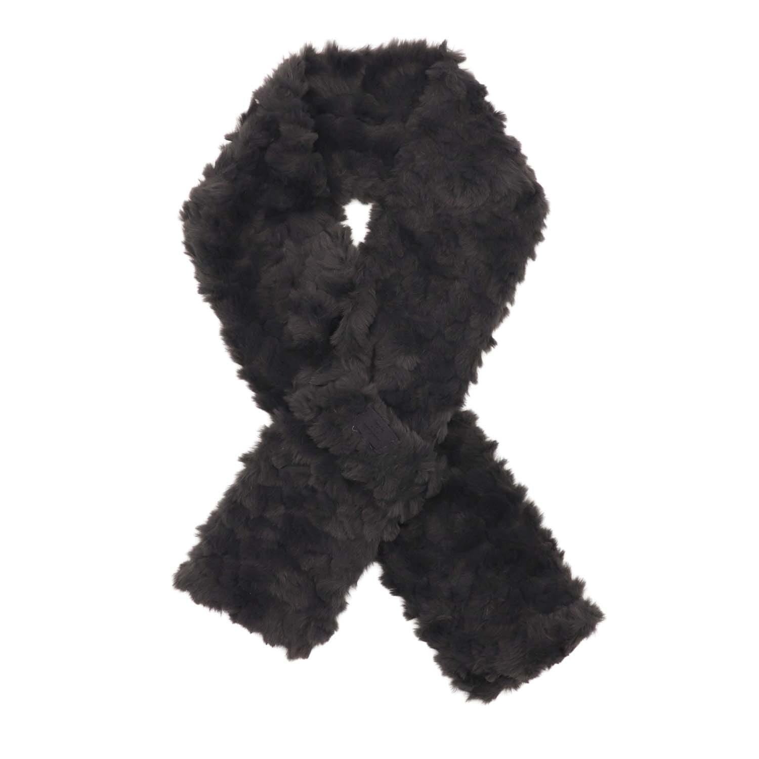 Zelly Pull Through Teddy Fleece Scarf