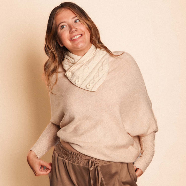 Zelly Arron Knit Tippet Scarf