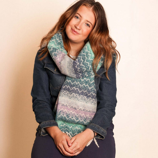 Zelly Scarf Winter Weight Wave