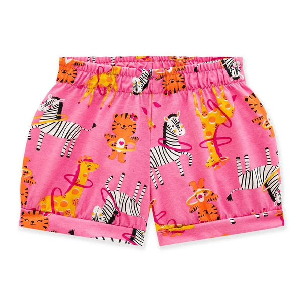 Kyly  Girls' Set Tshirt+ Shorts 112558 Heather+Pink