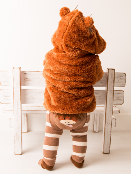 Blade & Rose Hoodie-Neutral Highland Cow