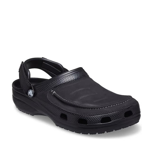 Crocs Men’s Classic Yukon Vista II LiteRide™ Clog Black-Slate Grey