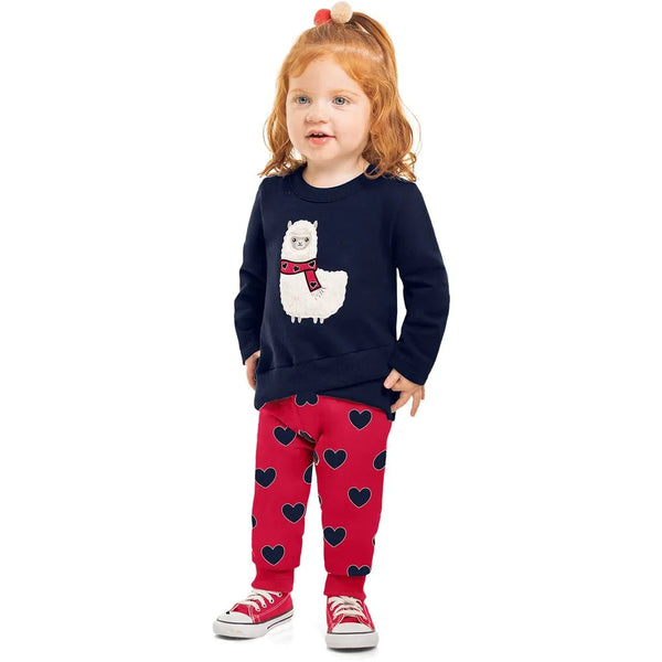 llama  girls  outfit