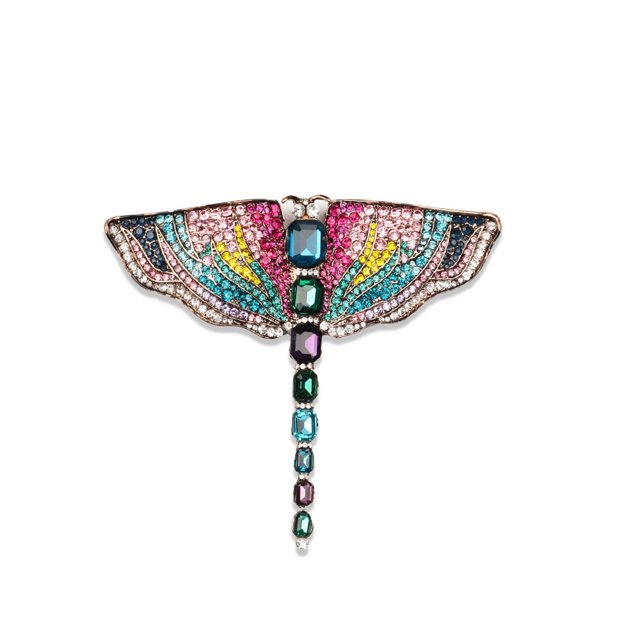 Zelly Ladies Bejewelled Pin Brooch Dragonfly 2128321