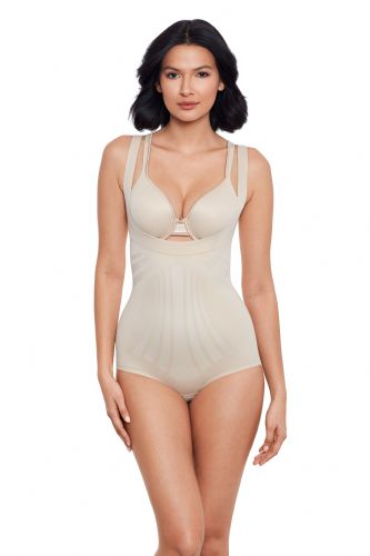 Miraclesuit Ladies Lycra Fit Sense Torsette Bodybriefer  2561 Skin