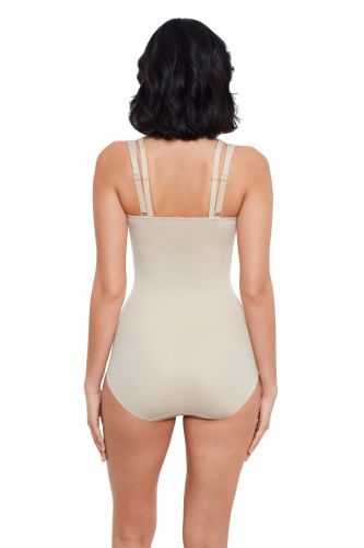 Miraclesuit Ladies Lycra Fit Sense Torsette Bodybriefer  2561 Skin