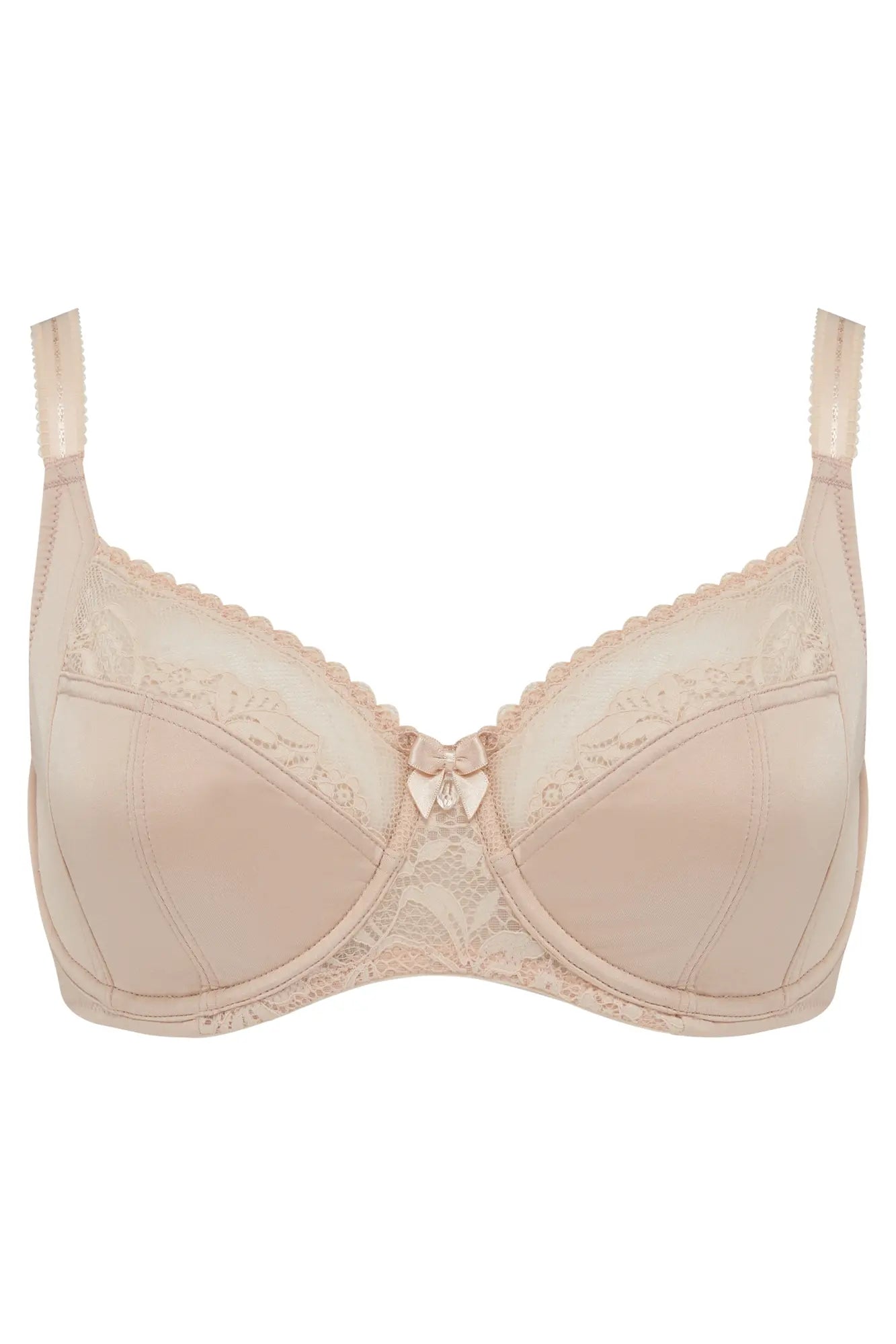 Pour Moi Aura Side Support Underwired Bra - Almond