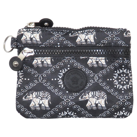 Air Supreme 2-Zippers Coin Purse Water Resistance D313