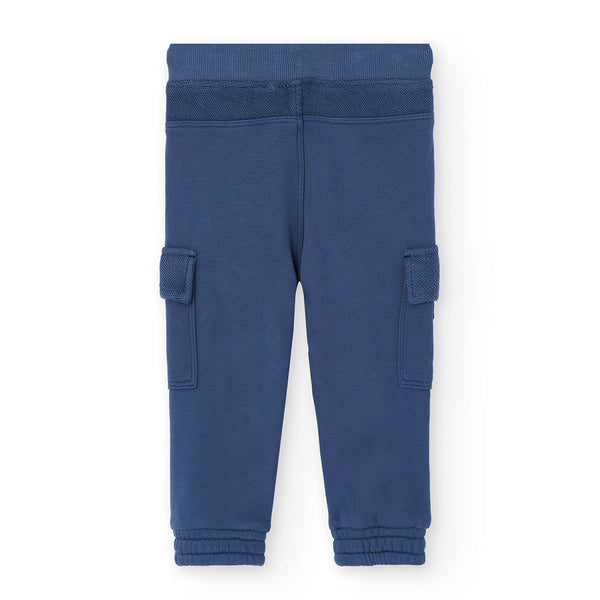 Boboli Boy's Cargo Jog Pants Grey