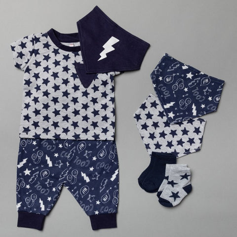 Lily & Jack  Baby Boys Cool 7 Piece Set T20808