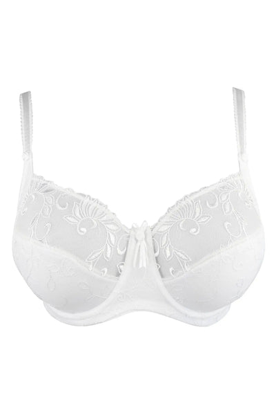 Imogen Rose Underwired  White  Bra  by Pour Moi